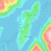 Tromsøya - Romssasuolu topographic map, elevation, terrain
