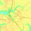 Clinton topographic map, elevation, terrain