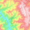 Pisuquía topographic map, elevation, terrain