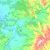 Láncara topographic map, elevation, terrain