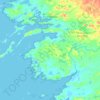 Wemindji (Village) topographic map, elevation, terrain