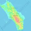 Pulau Nias topographic map, elevation, terrain