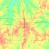 Ruston topographic map, elevation, terrain