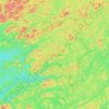 Zec Festubert topographic map, elevation, terrain