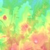 Porcupine Ridge topographic map, elevation, terrain