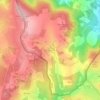 Taszów topographic map, elevation, terrain