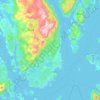 Stord topographic map, elevation, terrain