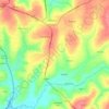 Bukhayo West ward topographic map, elevation, terrain