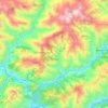 Manebhanjyang topographic map, elevation, terrain