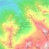 Joffre Lakes Provincial Park topographic map, elevation, terrain