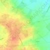 Sommervieu topographic map, elevation, terrain