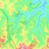 Ressaca topographic map, elevation, terrain