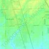 Whiteland topographic map, elevation, terrain