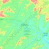 Itaperuna topographic map, elevation, terrain