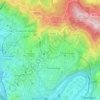Otxarkoaga-Txurdinaga topographic map, elevation, terrain