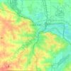 Cedar Falls topographic map, elevation, terrain