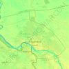 N'Djamena topographic map, elevation, terrain