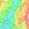 Ravensburg topographic map, elevation, terrain