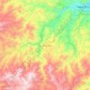 Copanatoyac topographic map, elevation, terrain