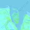 Pulau Dollah topographic map, elevation, terrain