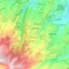 Valleseco topographic map, elevation, terrain