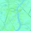Pathum Thani Town Municipality topographic map, elevation, terrain