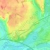 Croxley Green topographic map, elevation, terrain