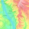 Yunchi Subdistrict topographic map, elevation, terrain