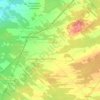 Saint-Flavien topographic map, elevation, terrain