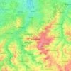 Borgloon topographic map, elevation, terrain