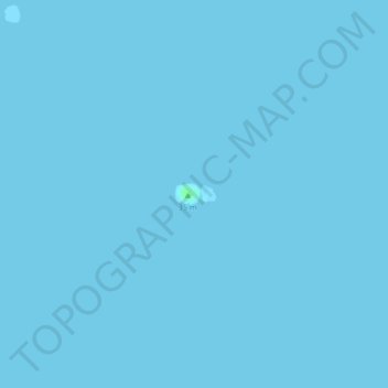Îles de Boynes topographic map, elevation, terrain