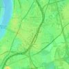 Buchheim topographic map, elevation, terrain