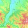 Réde topographic map, elevation, terrain