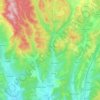 Aninoasa topographic map, elevation, terrain
