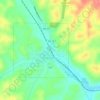 Oakesdale topographic map, elevation, terrain