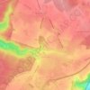 Isneauville topographic map, elevation, terrain