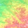 Середино-Будська міська громада topographic map, elevation, terrain