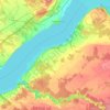 Lotbinière topographic map, elevation, terrain