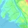 Montrose topographic map, elevation, terrain