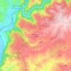 Morlhon-le-Haut topographic map, elevation, terrain