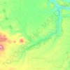 Arrow Creek topographic map, elevation, terrain