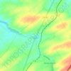 Vatry topographic map, elevation, terrain