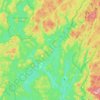 Rivière-Rouge topographic map, elevation, terrain