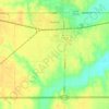 Aurora topographic map, elevation, terrain