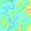Fayetteville topographic map, elevation, terrain
