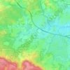 Landford topographic map, elevation, terrain