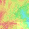 Lynn Lake topographic map, elevation, terrain