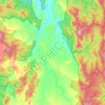 Anembo topographic map, elevation, terrain