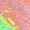 Kashmir topographic map, elevation, terrain