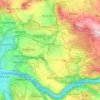 Lohmen topographic map, elevation, terrain